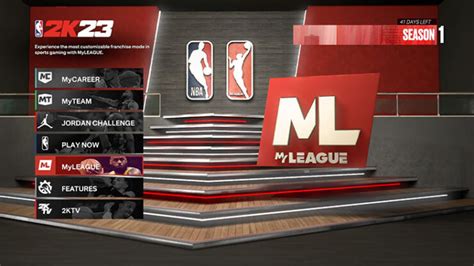 How to Start a Fantasy Draft in NBA 2K23 MyLeague.